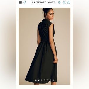 Maeve Sleeveless Shirt Dress XS NWT